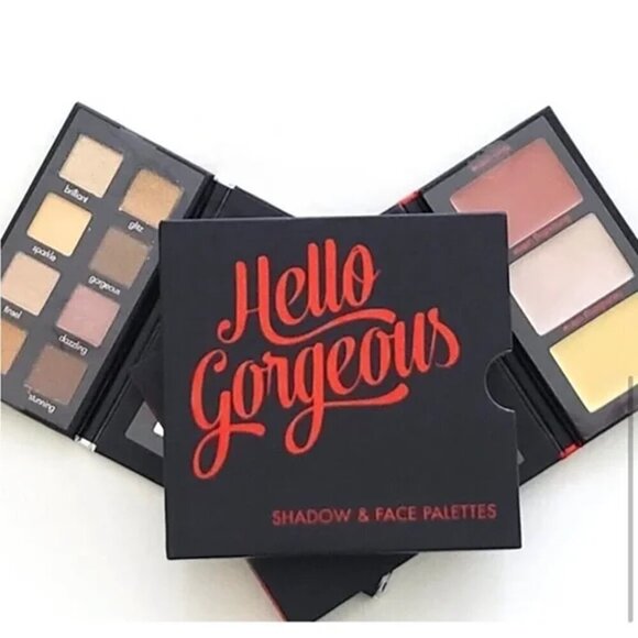 YBF Hello Gorgeous Cheek & Eye Shadow & Face Palette Set New & Sealed - Picture 1 of 9
